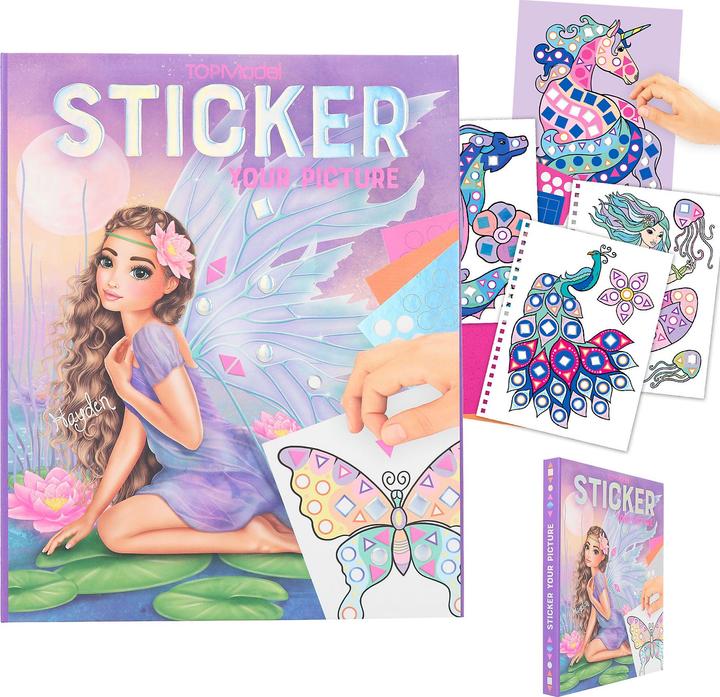 Actual product image Top Model Sticker your Picture