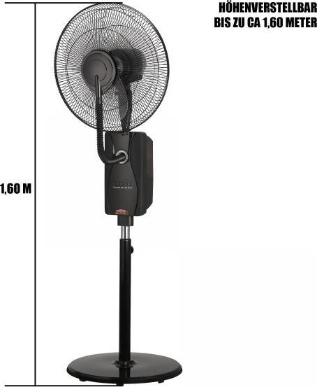Immagine prodotto IHP MAUK 16" Ventilator mit Sprüh - Nebel - Kühlung 80W 1,2L Überhit
