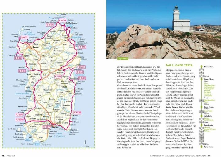 Produktbild Sardinien mit dem Wohnmobil Die schönsten Routen von Sassari bis Cagliari (Deutsch, Martin Klug, Petra Lupp, 2022)