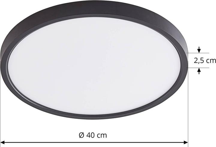 Immagine prodotto Lindby Plafoniera Pravin LED Ø 40 cm 3-Step-CCT (2150 lm)