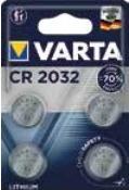Image du produit Varta CR2032 (4 pcs, CR2032, 230 mAh)