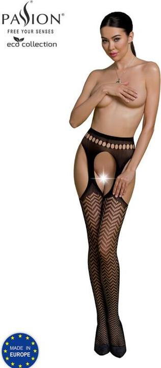Produktbild ECO Collection Design suspender tights red (One Size)