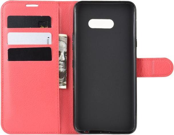 Produktbild MU Classic Litchi Leder Bookcover Series (LG G8X ThinQ)