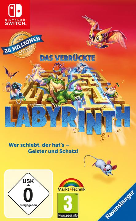 Produktbild Das verrückte Labyrinth (Switch, DE)