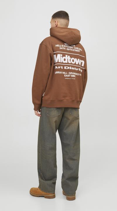 Image du produit Jack & Jones Jorurban Edge Graphic Sweat Hood Ln (S)