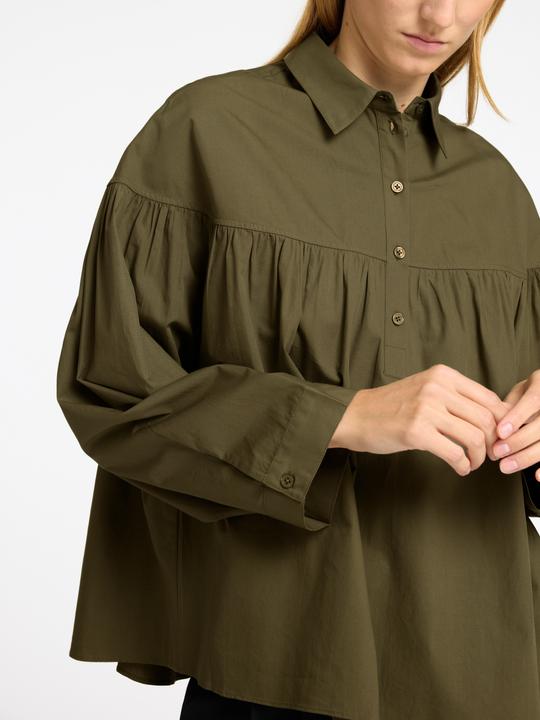 Produktbild Selected Femme 100% Baumwoll Langarmbluse (38)