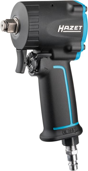Produktbild HAZET Schlagschrauber ∙ extra kurz 9012M-1 ∙ Lösemoment maximal: 1200 Nm ∙ Vierkant 12,5 mm (1/2 Zo… (Druckluft)