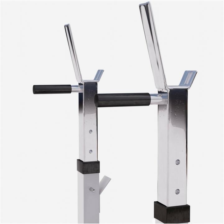 Actual product image Gorilla Sports Weight bench barbell set plastic 38kg-70kg