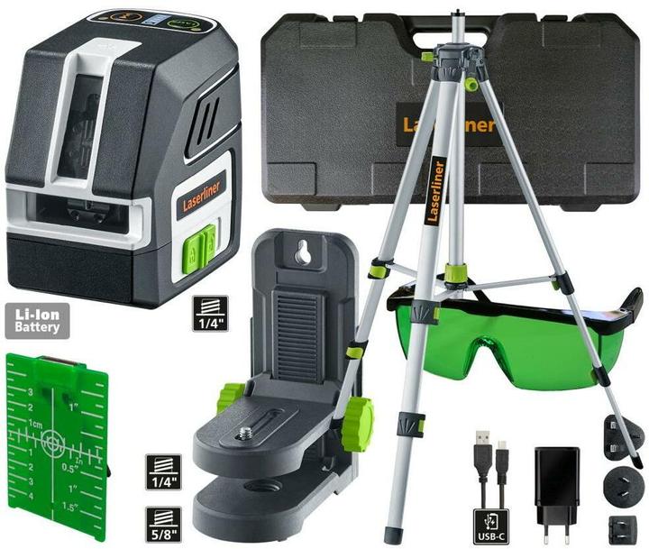 Produktbild Laserliner PocketCross-Laser 2G Set 150cm Kreuzlinienlaser selbstnivellierend
