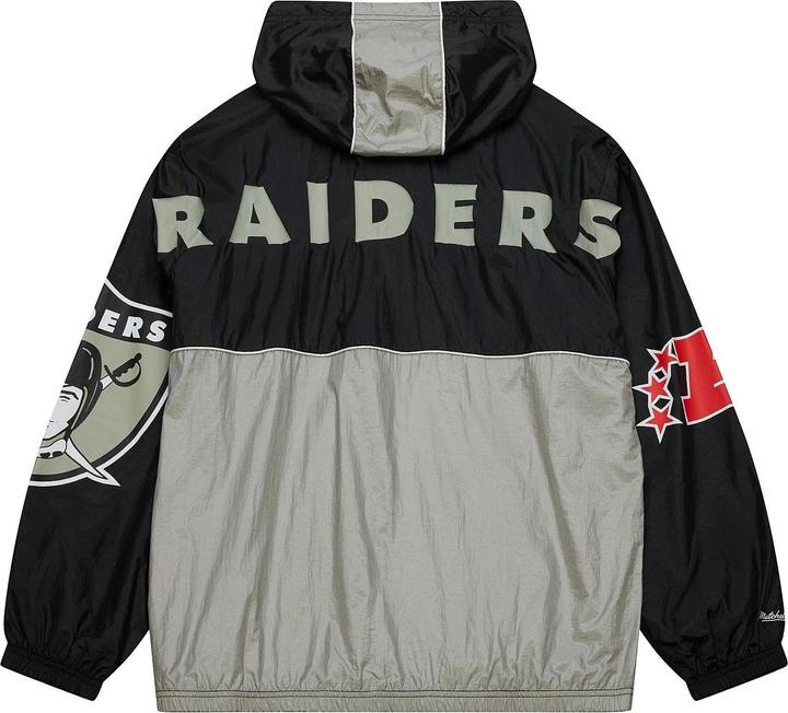Produktbild Mitchell & Ness M&N Windbreaker Anorak Jacke - ORIGINS Oakland Raiders - M (M)