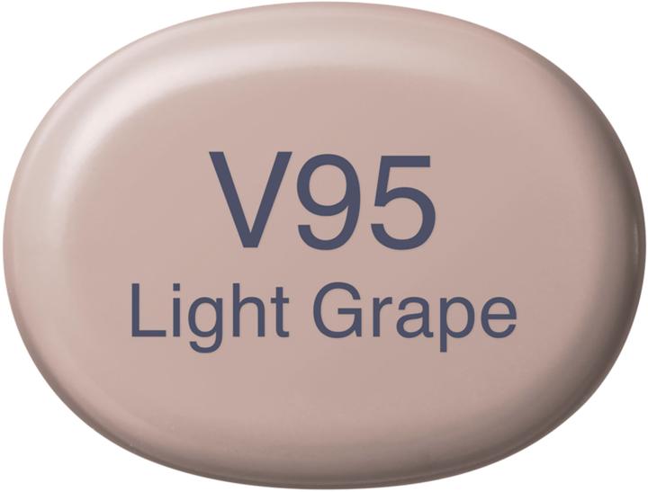 Actual product image Copic Sketch type V - 95 (V95 - Light Grape, 1 x)