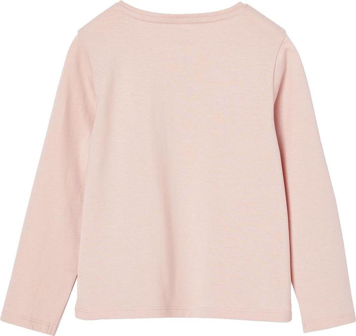 Produktbild Vertbaudet Mädchen Shirt mit Glitzerherz und Recycling-Baumwolle BASIC (104)