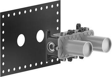 Image du produit Gessi 1/2 thermostat encastré pour baignoire/douche pour 1-3 voies, pour 1 voie utiliser la sortie