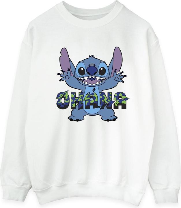 Immagine prodotto Disney Lilo And Stitch Ohana Blue Glitch Felpa Uomo (XXL)