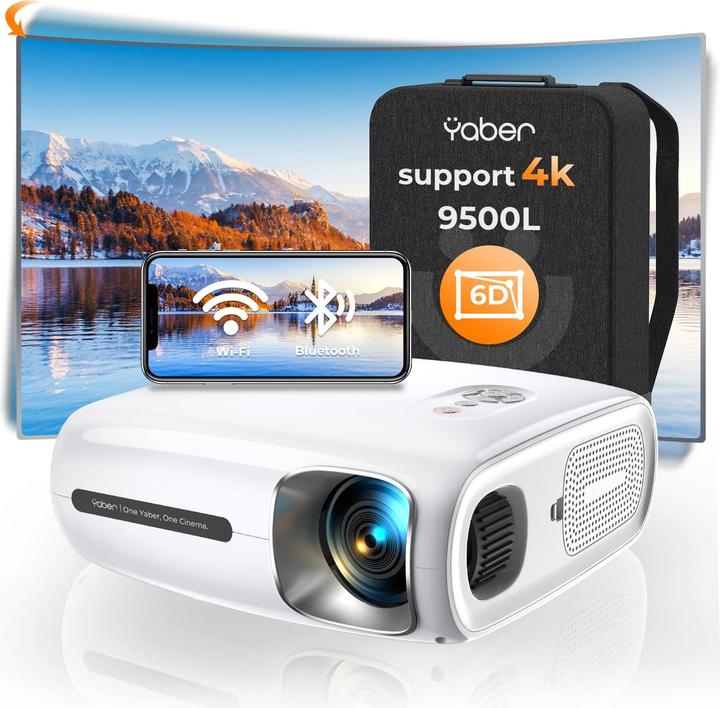 Produktbild Yaber Pro V7 350ANSI Beamer (4K, 9800 lm)