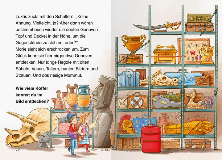 Produktbild Ravensburger Die Jagd nach dem magischen Detektivkoffer, Band 5: Goldraub im Museum (Deutsch, Cally Stronk, Patrick Fix, 2022)
