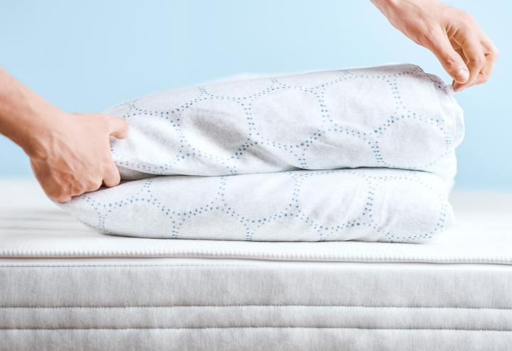 Immagine prodotto happy Set di biancheria da letto con cerchi felici (Set di biancheria da letto, 200 x 210 cm, 50 x 70 cm)