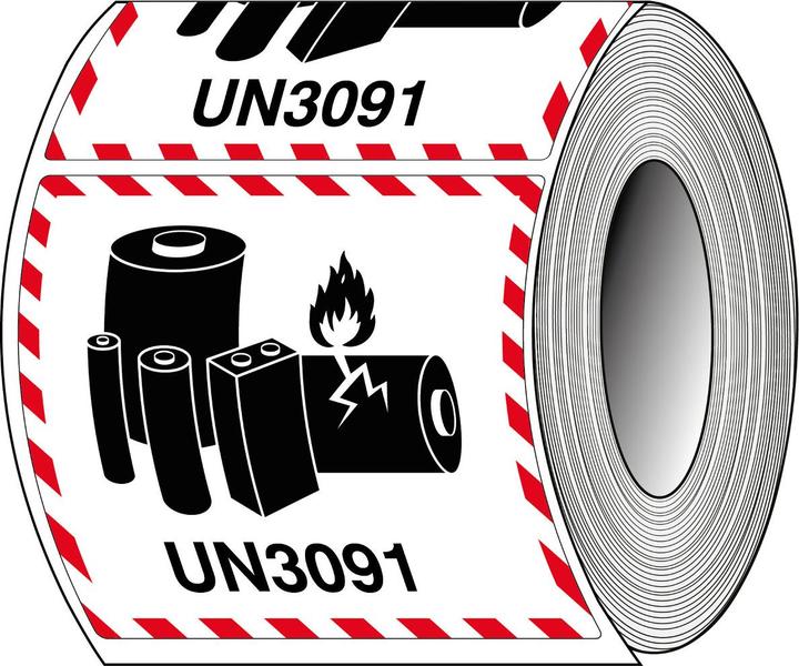 Immagine prodotto Brady ADR-LBM-UN3491, B-7610, Etichette per imballaggio - Etichettatura di batterie al litio, carta,