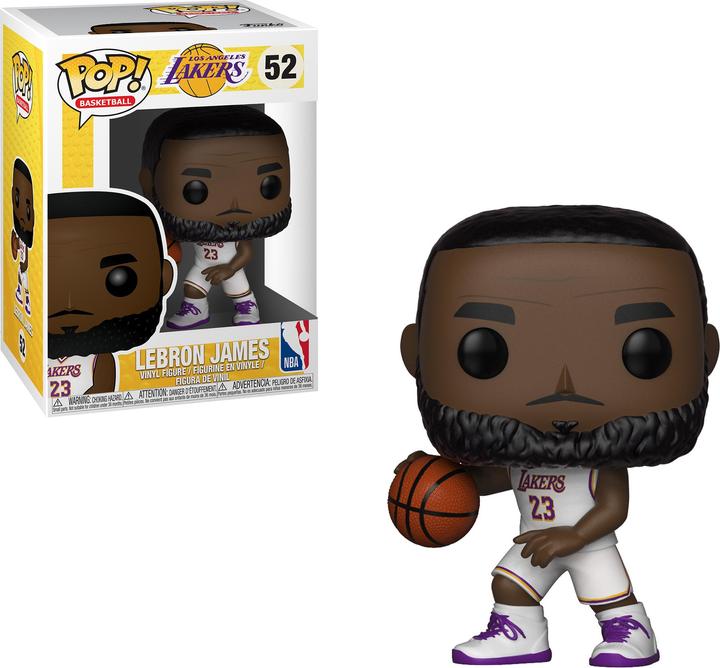 Funko POP! - NBA: LeBron James White Uniform (Lakers)