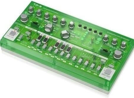 Actual product image Behringer TD-3-LM Syntezator linii basowej zielony przeźroczysty