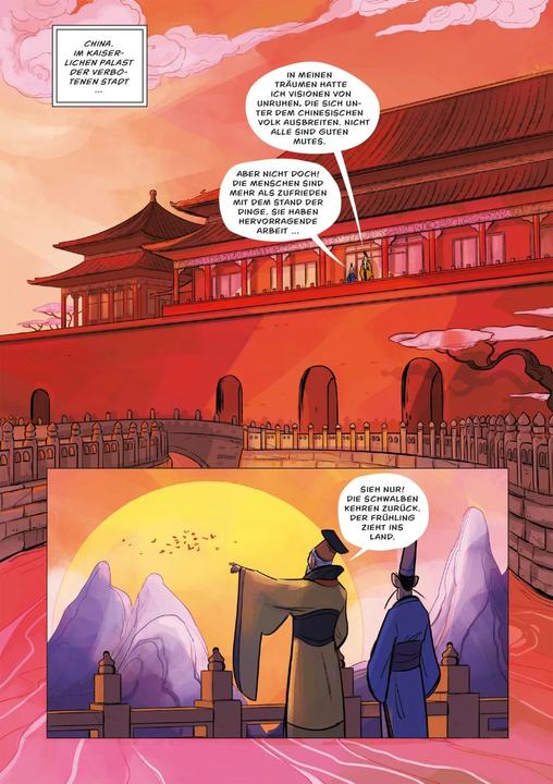Actual product image Disney Adventure Journals: Mulan und der geheimnisvolle Palast (German, Rhona Cleary, Gaia Cardinali, Ilaria Urbinati, Walt Disney, 2023)