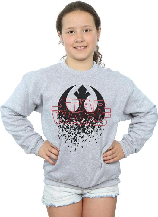 Produktbild Star Wars The Last Jedi Shattered Emblem Sweatshirt Mädchen (128)