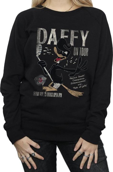 Immagine prodotto Looney Tunes Daffy Duck Concert Felpa Donna (XXL)