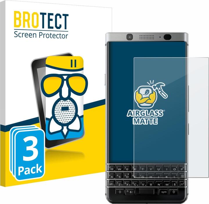 Image du produit BROTECT Verre de protection Film de protection en verre Film de protection d'écran mat (3 pièce(s), KEYone)