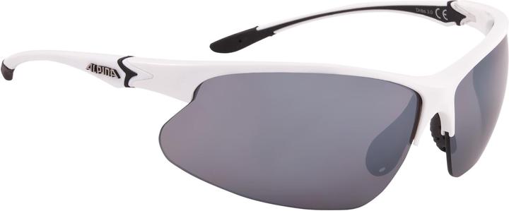 Actual product image ALPINA SPORTS Dribs 3.0 Glasses (Black, White, Ceramic Black)