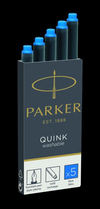Immagine prodotto Parker Pen Quink Z 44 (cartucce d'inchiostro, Blu)