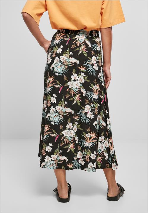 Produktbild Urban Classics Ladies Viscose Midi Skirt (4XL)