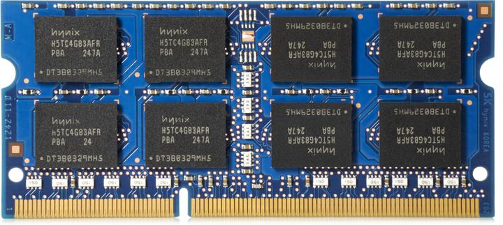 Actual product image HP H6y77aa (1 x 8GB, 1600 MHz, DDR3L-RAM, SO-DIMM)
