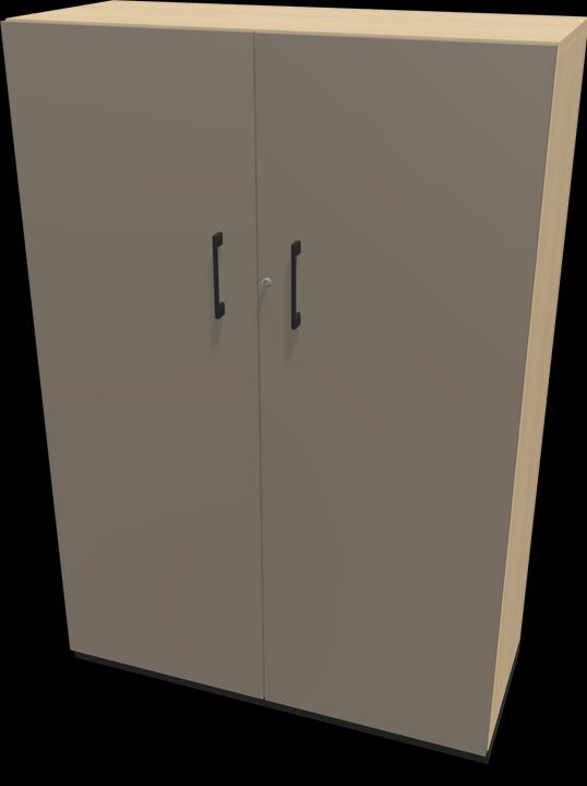Actual product image Narbutas Choice hinged door cabinet (100 x 40 x 146.5 cm)