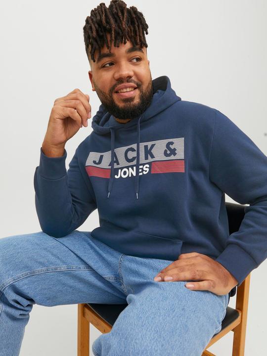 Image du produit Jack & Jones Logo de base Plus Size Hoodie (3XL)