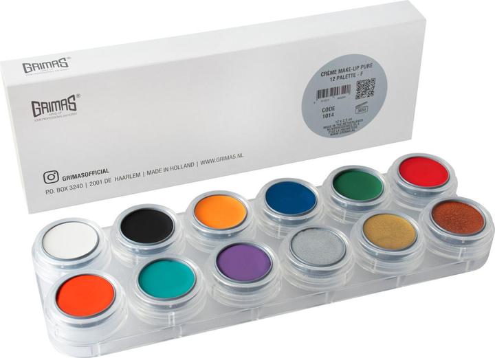 Image du produit Grimas Palette de maquillage crème 12F (Palette 12 F)