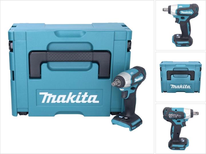 Actual product image Makita DTW 181 ZJ Battery impact wrench 18V 1/2" Brushless Solo + Makpac - without battery, without charger (Rechargeable battery operated)