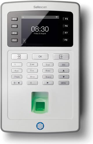 Actual product image Safescan TA-8035, fingerprint/RFID sensor