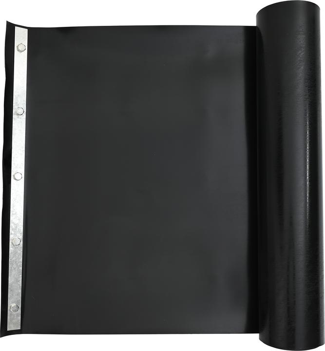 Actual product image VidaXL Wurzelsperre mit Verbindungsschienen Schwarz 0,7x5 m 1,5 mm HDPE