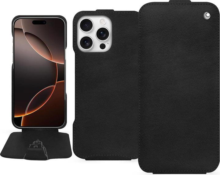 Produktbild Noreve Lederschutzhülle vertikal (Apple iPhone 16 Pro)