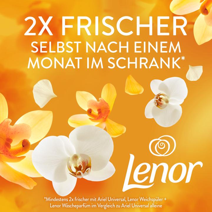 Actual product image Lenor Goldene Orchide (22 Washing cycles, Laundry beads)