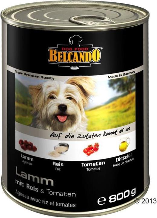 Image du produit Belcando Agneau Super Premium avec riz et tomate (Adulte, 12 pcs, 800 g)