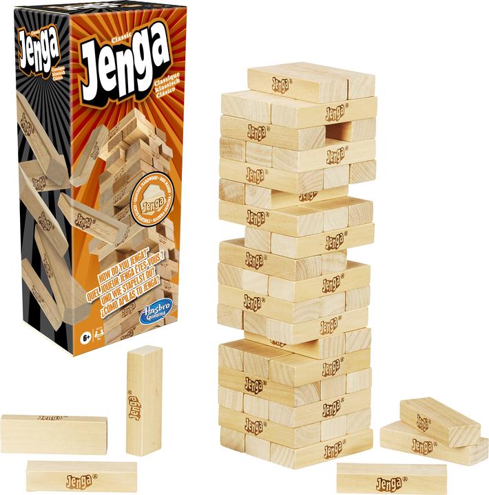 Produktbild Hasbro Gaming Jenga Classic (Deutsch, Französisch, Italienisch)