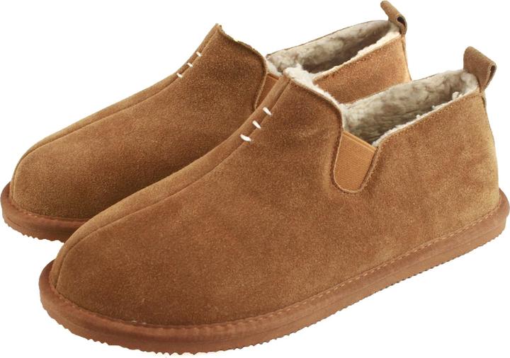 Actual product image Eastern Counties Leather Mens David Suede Hard Sole Slipper Boots (40.5)