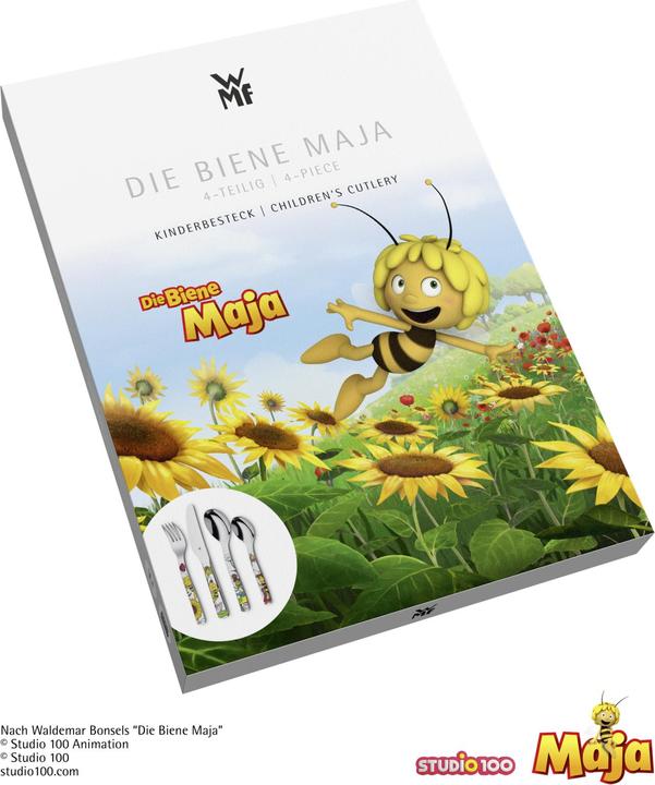 Produktbild WMF Kinderbesteck 4tlg Biene Maja ab 3 Jahre Edelstahl poliert