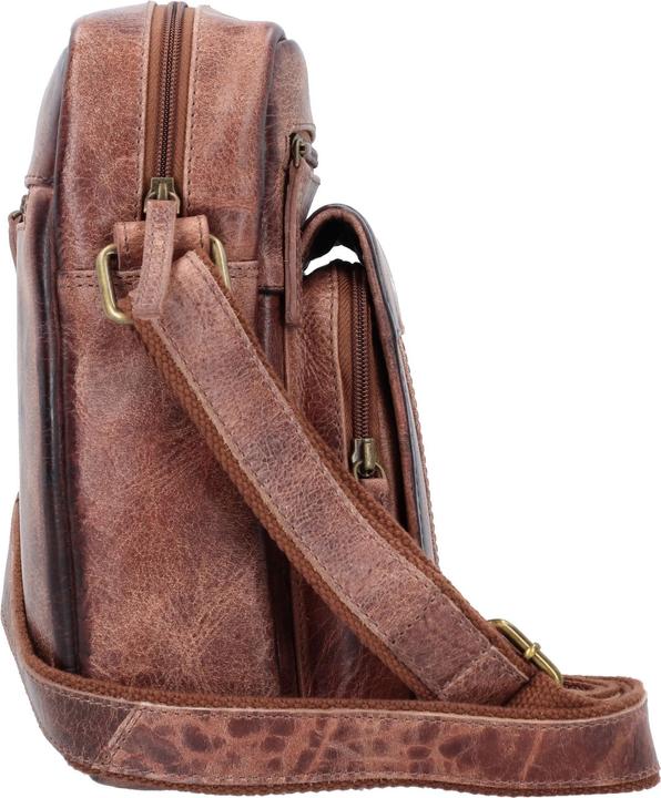 Actual product image Greenland Nature Mascu & Line shoulder bag leather 25 cm