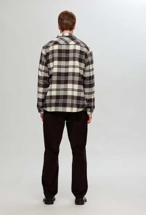 Actual product image Selected Homme Plaid overshirt (L)