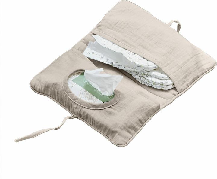 Image du produit Loberon Pochette de lingettes humides Mireval grise