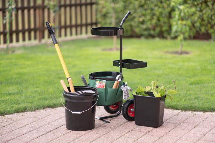 Immagine prodotto Westmann Carrello da giardino universale e porta attrezzi (40 kg)