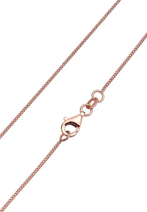 Produktbild Elli Boho, Feder, Solitär-Kette (Glaskristall, 925er Sterling Silber, 45 cm)