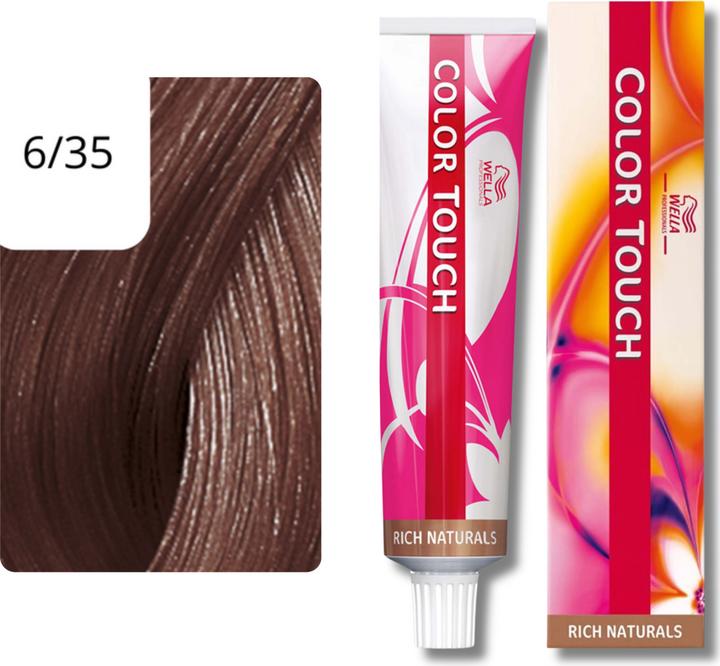Immagine prodotto Wella Color Touch Rich Naturals (6/35 biondo scuro oro-macchino)